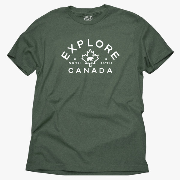"EXPLORE CANADA" TEES