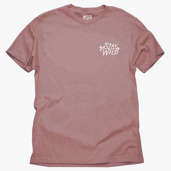 "STAY WILD" VINE TEE