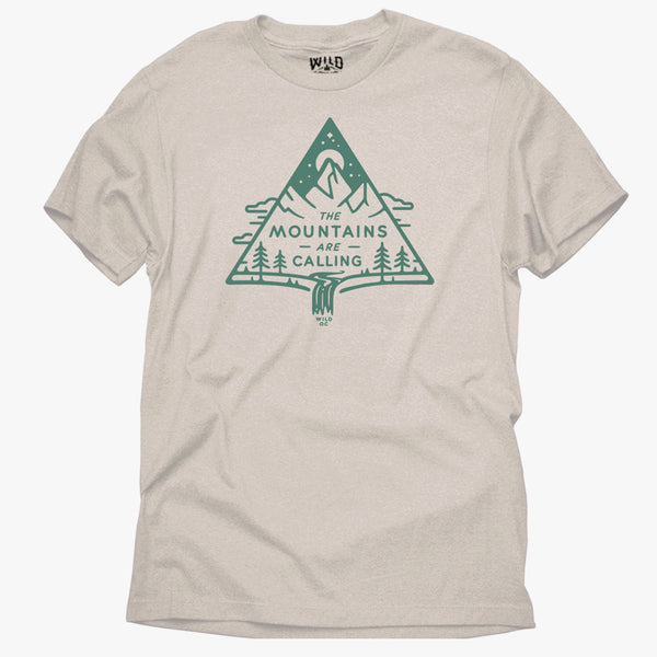 WILD "THE MOUNTAINS ARE CALLING" TEE