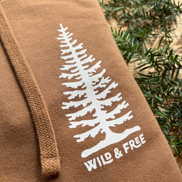 "WILD & FREE" PULLOVER HOODS