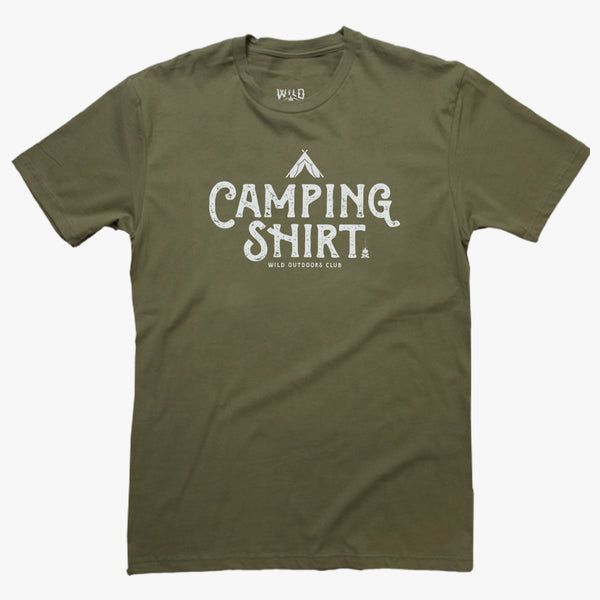 "CAMPING SHIRT" MENS TEES