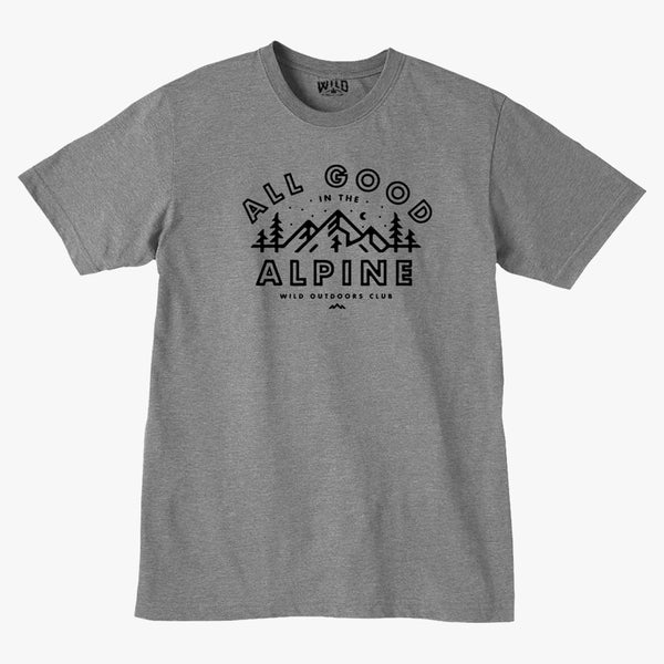 "ALL GOOD IN THE ALPINE" - MENS TEES
