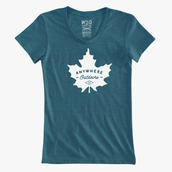 "ANYWHERE OUTDOORS" Women's Tees