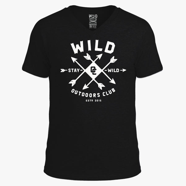 "ARROWS" - MENS TEE - BLACK