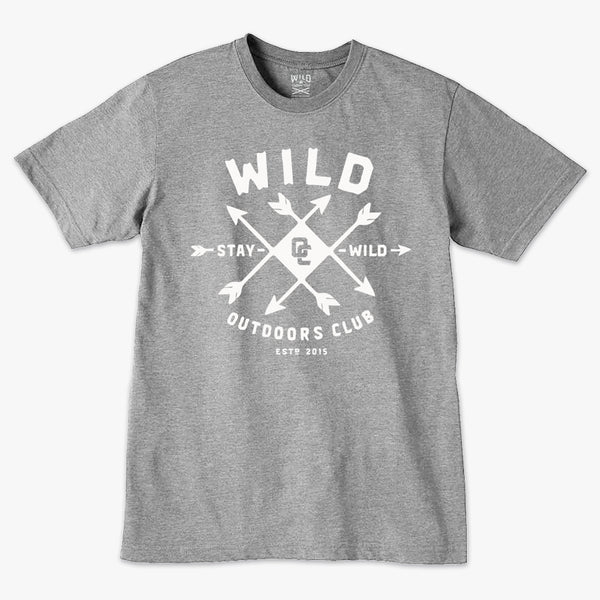 "ARROWS" - MENS TEE - ATHLETIC HEATHER