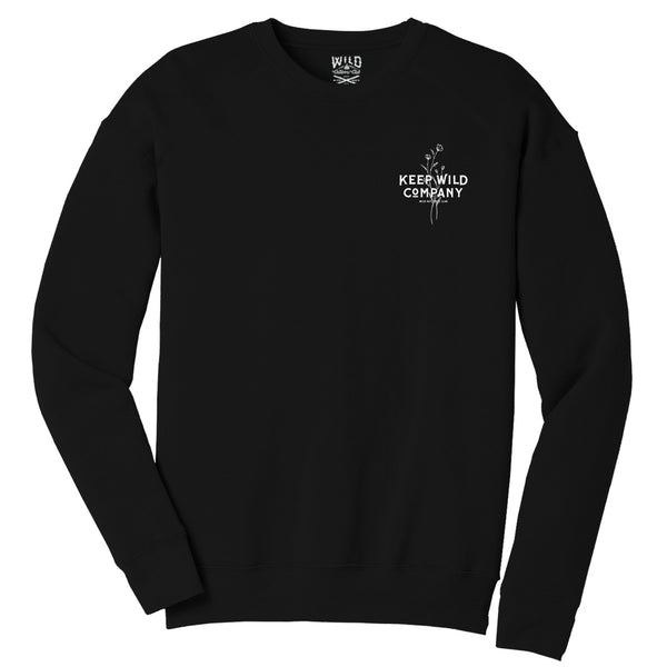 "WILD COMPANY" CREW NECK SWEATSHIRT