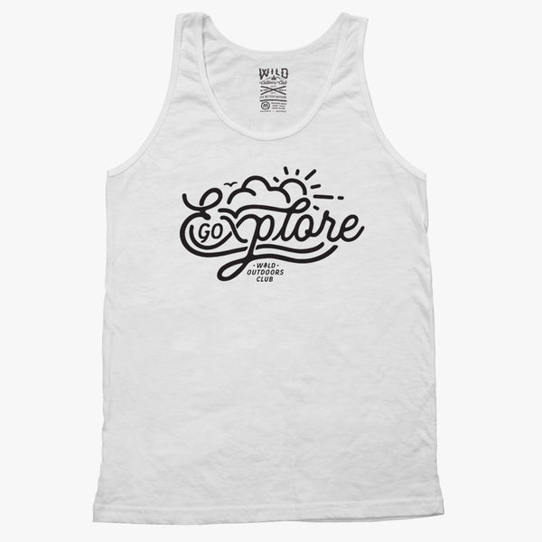 "Explore" - Men's Cut Tanktop
