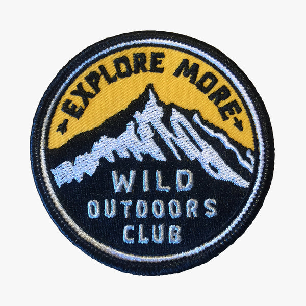 "EXPLORE MORE" - STITCH-ON PATCH