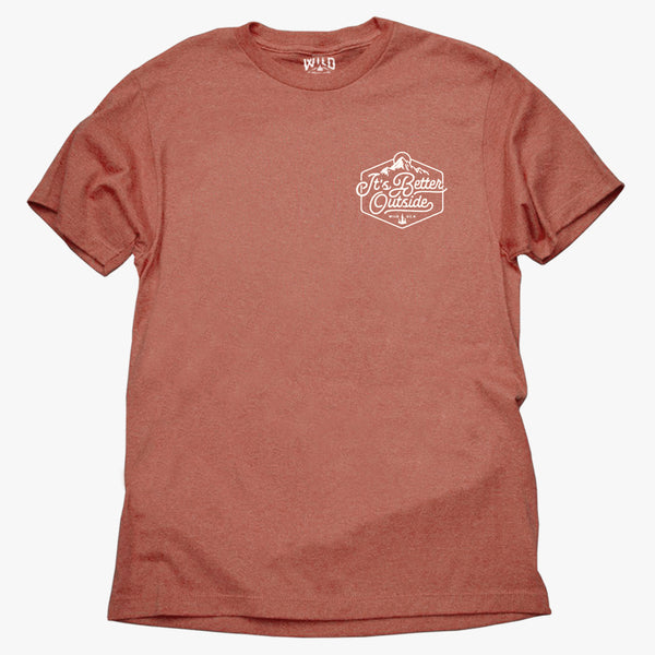 "IT'S BETTER OUTSIDE" - MENS TEE