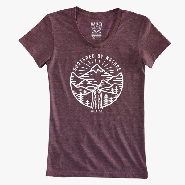 "NURTURED BY NATURE" WOMEN'S TEES