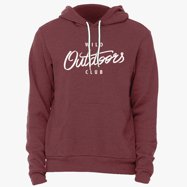 "OUTDOORS" SPONGE FLEECE HOODY