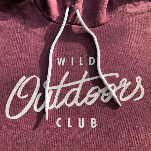 "OUTDOORS" SPONGE FLEECE HOODY