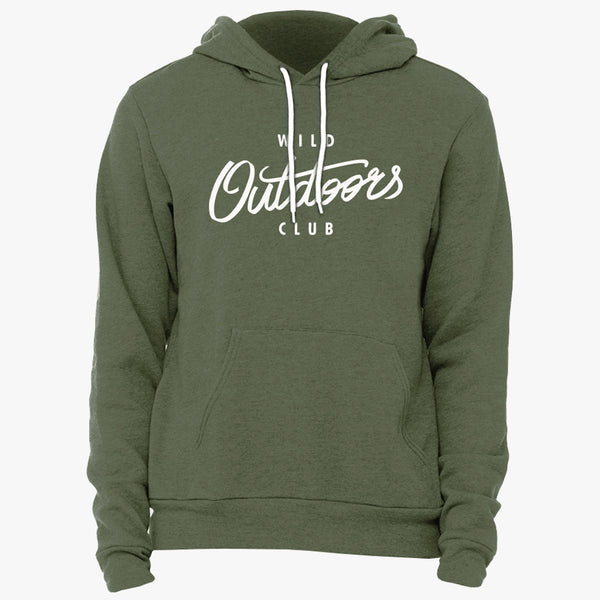 "OUTDOORS" SPONGE FLEECE HOODY