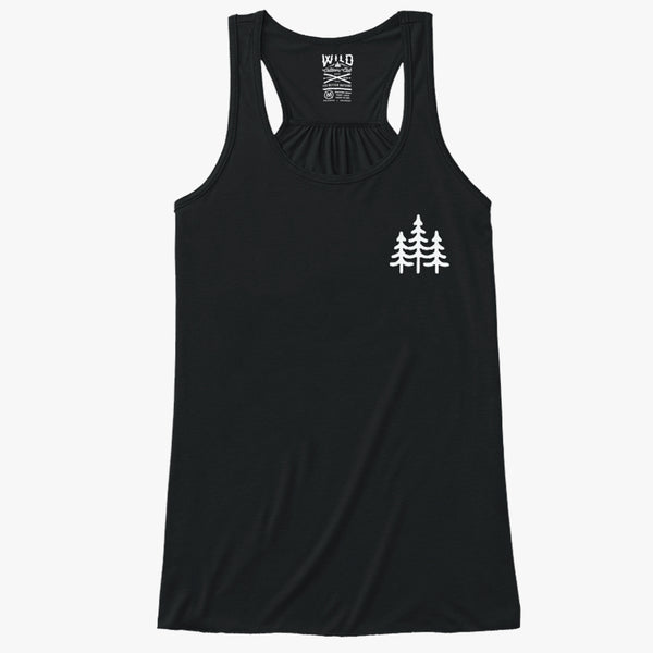 "PINES" - WOMEN'S RACER-BACK TANK