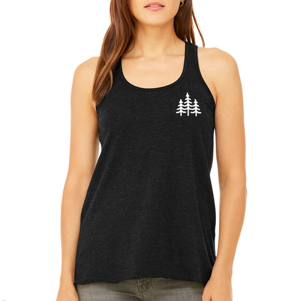 "PINES" - WOMEN'S RACER-BACK TANK