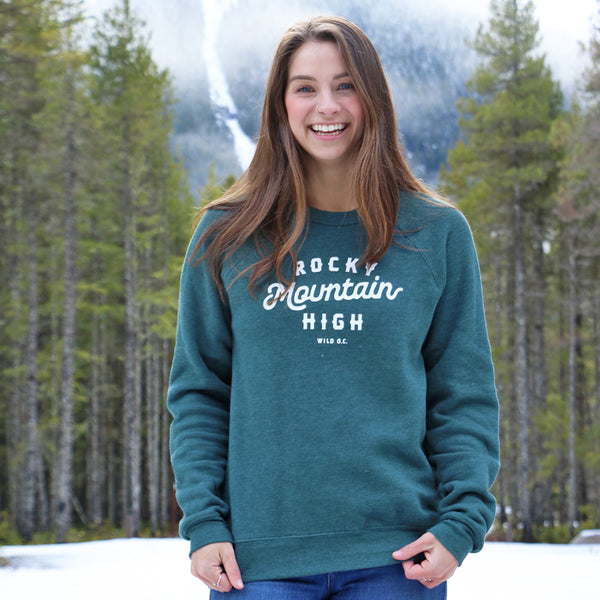 "Rocky Mountain High" CREW NECK SWEATSHIRTS