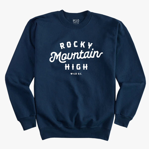 "Rocky Mountain High" CREW NECK SWEATSHIRTS