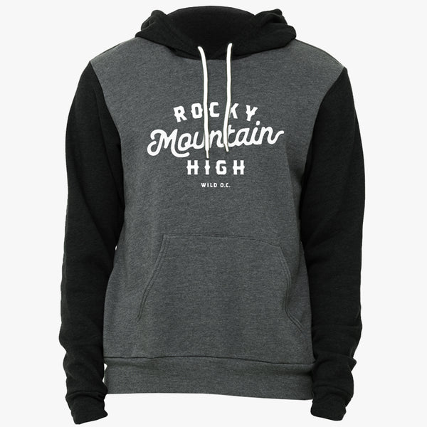 "ROCKY MOUNTAIN HIGH" SPONGE FLEECE HOODY