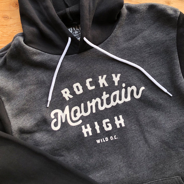 "ROCKY MOUNTAIN HIGH" SPONGE FLEECE HOODY