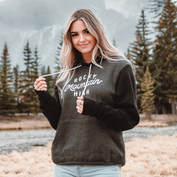 "ROCKY MOUNTAIN HIGH" SPONGE FLEECE HOODY