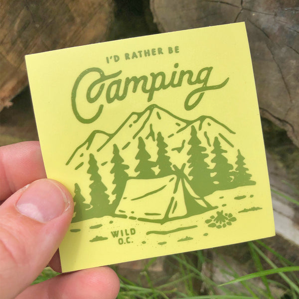 "WILD & FREE" STICKERS