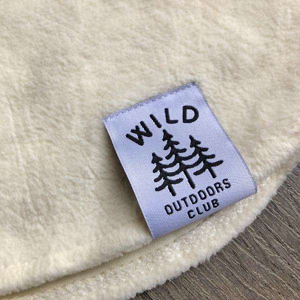 "POLAR FLEECE" WOMEN'S WOOL JACKET - IVORY