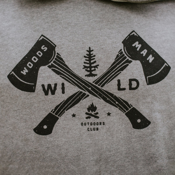 "WOODSMAN" SPONGE FLEECE HOODY