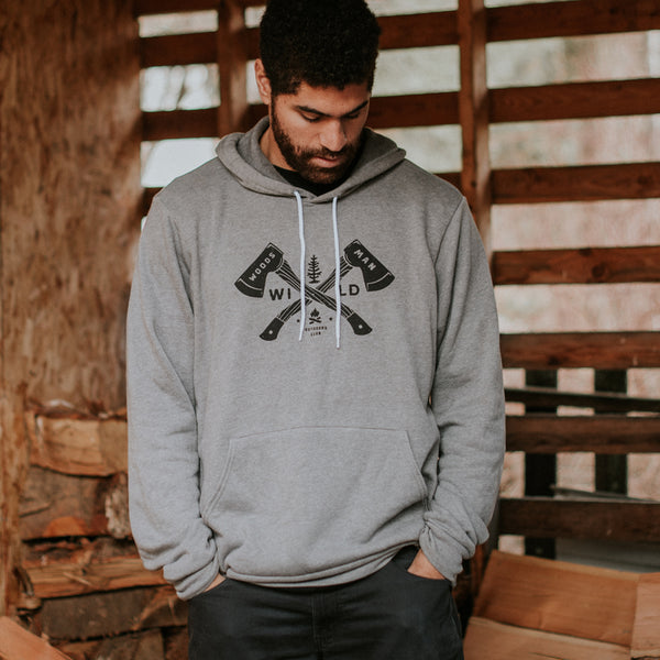 "WOODSMAN" SPONGE FLEECE HOODY