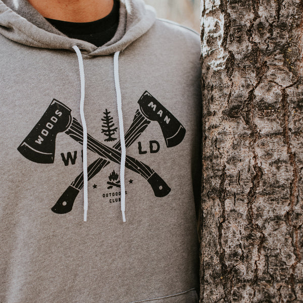 "WOODSMAN" SPONGE FLEECE HOODY