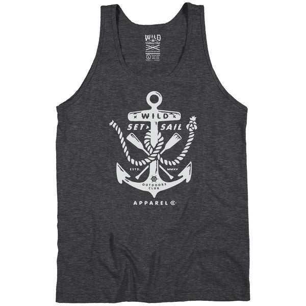 "ANCHOR" - Men's Cut Tanktop