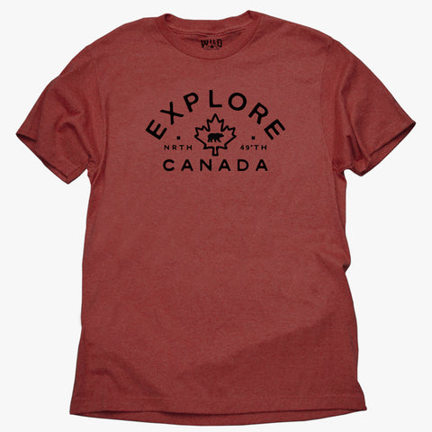 "EXPLORE CANADA" TEES