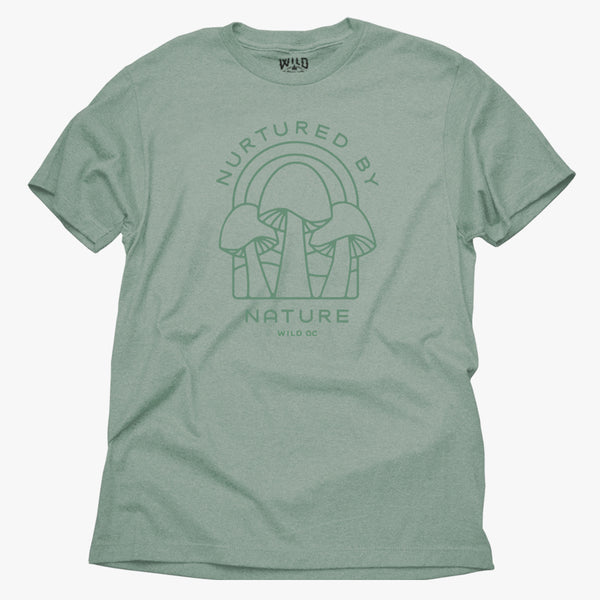 "NURTURED BY NATURE" - MUSHROOMS" TEES