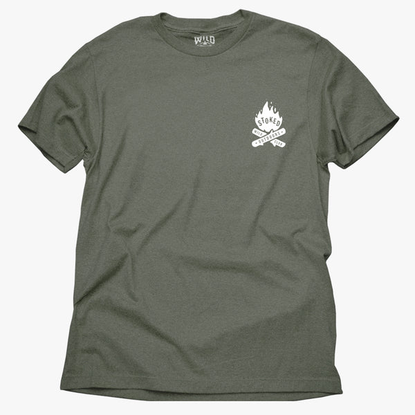 "STOKED"  MEN'S TEES