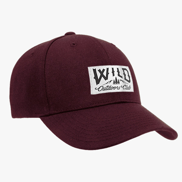 WILD LOGO -  CURVED SNAPBACK HATS