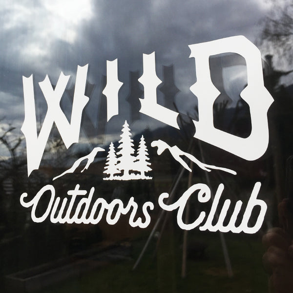 "WILD LOGO" VINYL DYE-CUT STICKERS