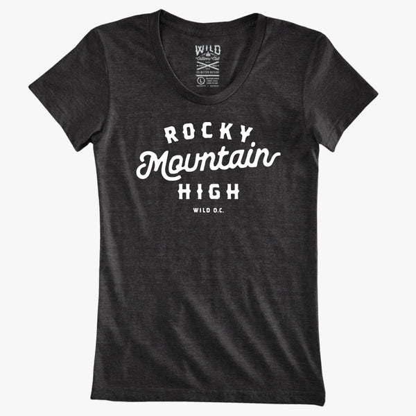 "ROCKY MOUNTAIN HIGH" - WOMEN'S TRI-BLEND TEES