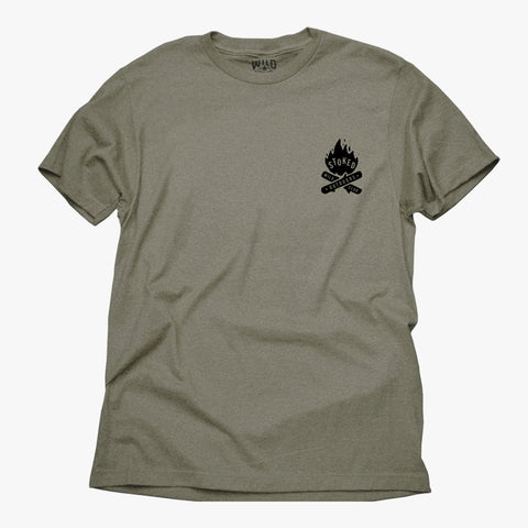 "STOKED"  MEN'S TEES