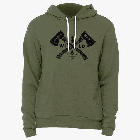 "WOODSMAN" SPONGE FLEECE HOODY